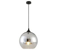 Lampada a sospensione moderna con paralume in vetro semilavorato, elegante lampada a sospensione per cucina, sala da pranzo, camera da letto