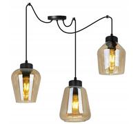 LAMPADA A SOSPENSIONE MODERNA ED ELEGANTE CON PARALUME IN VETRO
