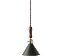 Lampada A Sospensione Moderna In Pelle for Camera Da Letto Lampadario Vintage In Noce A Regolabile In Altezza Isola Della Cucina Sopra Il Lavandino