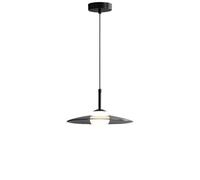 Lampada a Sospensione Moderna Italiana per Sala da Pranzo, Bar, Disco Volante Creativo, Lampada a Sospensione in Ferro e Vetro, Soggiorno, corridoio, Ingresso, Isola della Cucina, caffetteria, sa
