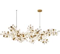 lampada a sospensione moderna, Lampadari di cristallo con uva sospesa Lampade a sospensione moderne Lampadari a goccia di pioggia Lampadari di lusso di luce di cristallo Apparecchi for la decorazione