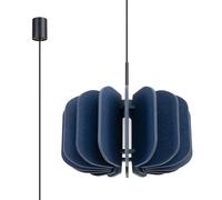 Lampada a sospensione MULA 45 blu navy