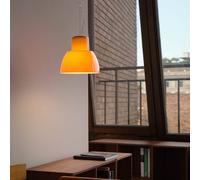 Lampada a sospensione Nemo Lorosae, arancione, Ø 20 cm, vetro, E27 Nemo