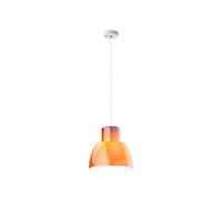 Lampada a sospensione Nemo Lorosae, arancione, Ø 30 cm, vetro, E27 Nemo