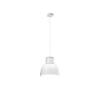 Lampada a sospensione Nemo Lorosae, bianca, Ø 30 cm, vetro, E27 Nemo