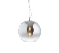 Sospensione Moderna Nemo Metallo Cromo Sfumato 1 Luce E27 D30Cm