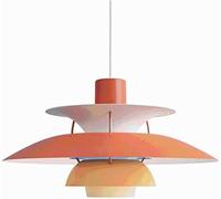 Lampada a sospensione nordica - Lampada a sospensione Ph5 in colore sfumato in ferro battuto - Lampada per lampadari in alluminio con personalità E27 - per l'illuminazione del ristorante Decorazioni p