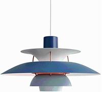 Lampada a sospensione nordica - Lampada a sospensione Ph5 in colore sfumato in ferro battuto - Lampada per lampadari in alluminio con personalità E27 - per l'illuminazione del ristorante Decorazioni p