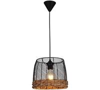 Lampada a Sospensione Nossa, Marrone, Nero, L25xP25xA90 cm