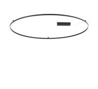 Lampada a sospensione ORACLE LED 81W Luce Naturale 4000K Nero Ideal Lux