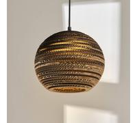 Lampada a sospensione OSRAM BALL, marrone, Ø 26 cm, cartone ondulato, E27 Osram