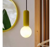 Lampada a sospensione OSRAM Decor Concrete Mic, gialla, cemento, G9 Osram