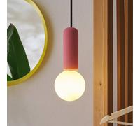 OSRAM Lampada a sospensione Decor Concrete Mic G9 100mm Rosa, Cemento, Metallo,