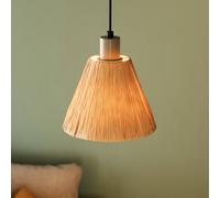 Lampada a sospensione OSRAM Decor Raffia, a 1 luce, rafia, colore naturale Osram