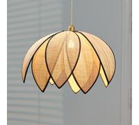 Lampada a sospensione OSRAM Decor Rattan Lotus, Ø 67 cm, beige, E27 Osram