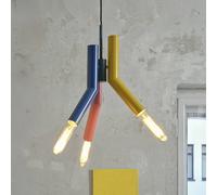 Lampada a sospensione OSRAM Decor Straw, a 3 luci, acciaio, colorata, E27 4099854461552
