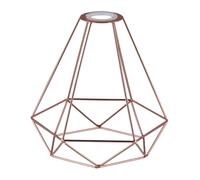 Lampada a Sospensione Paralume Stile Diamante Staffa Decor Vintage Supporti