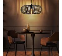 Lampada a Sospensione Pendolo Letto Antico Metallo Gabbia Grigio Coprire Faretto [EEK: Non valutato]