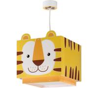 Lampada a sospensione per bambini Dalber Little Tiger, con motivo tigre, modello 64562M, attacco E27, lampade per bambini, cameretta.