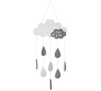 Lampada a sospensione per bambini "Nuage" in legno grigio H61,5 cm