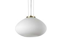 LAMPADA A SOSPENSIONE PLISSE' SP1 D35 OTTONE