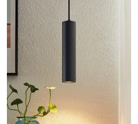 Lampada a sospensione Prios Neliyah, Ø 6 cm, nero, metallo, GU10 PRIOS