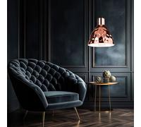 Lampada A Sospensione Retro Per La Cucina In Rosa-Oro