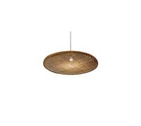 Lampada a Sospensione retrò Zen Cinese Classica del Sud-EST Asiatico/Apparecchio di Illuminazione Classico Intrecciato a Mano/Villa Fronte Mare Studio Soggiorno Loft Ingresso Corridoio Ingresso H