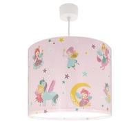 Lampada a sospensione rosa Dalber Fairy Dreams, Fate, modello 42492M, attacco E27, ideale per la cameretta delle bambine.