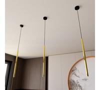 Lampada a Sospensione SELTER 1 BLACK WHITE e GOLD