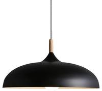 Lampada A Sospensione Semplice Moderna E27 Colori Caramella Paralume Decor Lampada A Sospensione per Ristorante Sala da Pranzo Club Corridoio Camera da Letto Cucina, Black