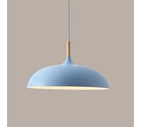 Lampada A Sospensione Semplice Moderna E27 Colori Caramella Paralume Decor Lampada A Sospensione per Ristorante Sala da Pranzo Club Corridoio Camera da Letto Cucina, Blue