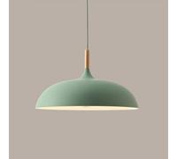 Lampada A Sospensione Semplice Moderna E27 Colori Caramella Paralume Decor Lampada A Sospensione per Ristorante Sala da Pranzo Club Corridoio Camera da Letto Cucina, Green