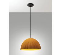 Lampada a sospensione senape 1 luce Collezione CAROLA altezza regolabile moderna