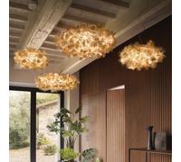 Lampada a sospensione Slamp Clizia Mama Non Mama, Ø 78 cm, oro/trasparente Slamp