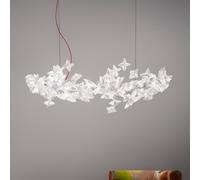 Slamp Hanami Lampada a sospensione, small, cavo rosso