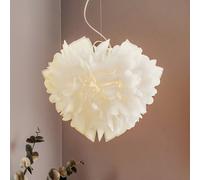 Lampada a sospensione Slamp Veli Foliage, bianco-trasparente, Ø 45 cm Slamp