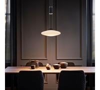 Lampada a Sospensione Staffa Tavolo da Pranzo Regolatore Regolabile Vetro LED