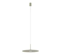 Lampada a Sospensione Tavolo da Pranzo Metallo Ø40 CM Rotondo GX53 Salvia Verde