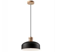 Lampada A Sospensione TRIXIE Nera Design Retro Per Tavolo Da Pranzo Cucina
