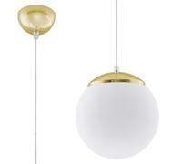 LAMPADA A SOSPENSIONE UGO 1 E27 BIANCO SOLLUX SL.0715