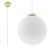 LAMPADA A SOSPENSIONE UGO 1 E27 BIANCO SOLLUX SL.0717