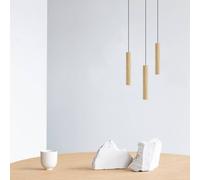 UMAGE Chimes Cluster 3 sospensione rovere chiaro UMAGE