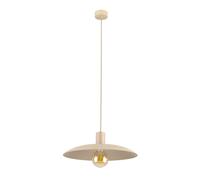 Lampada a Sospensione Vintage E27 Grigio Sabbia Rotondo Ø41cm Loft Pendelleuchte