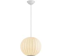 Lampada a sospensione vintage francese con paralume in tessuto di seta imitazione con base E26/E27 sospesa per soggiorno camera da letto