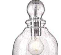 Lampada a sospensione Fiona di Westinghouse, colore nichel spazzolato Westinghouse