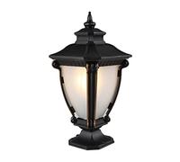 Lampada a Sospensiper Esterni,Pada a Sospensida 16,9 Pollici, Non Solare,Pada a Palo in Vetro,Pada da Esterno Cablata,Pada da Palo Modernar Illuminaziesterna, Antiruggine, Impermeabile,R Veranda, Gara