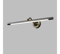 Lampada a specchio a LED BAGNI VASITY ASSEGNA AMPIANTO ABBIETTO REGOLABILE LUCI DI IMMAGINE, LIMA LIMINE DELL'ILLIMINE DELLA parete con pale in rame per il toilette da bagno (44 cm scuro) Aqiong