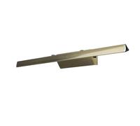 Lampada a specchio a LED con interruttore, lampada da parete per bagno, lampada per quadri, lampada per quadri in ottone, applique in ottone, regolabile, 460 lm, 3900 K, bianco neutro, applique a LED