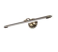 Lampada a Specchio Vintage Frontale Led per Bagno, Applique da Parete per Trucco Regolabile a 180°, Lampade a Specchio Retrò per la Toilette, Illuminazione per Quadri con Cornice/Bronze-6000K/70Cm